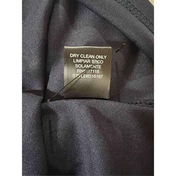 NWOT Soieblu Flirty Blue Floral Cold Shoulder Backless Short Flowy Party Frock M - Picture 9 of 9